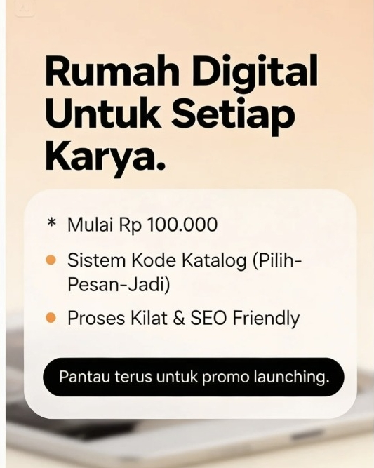 Ke Rumah Digital interface