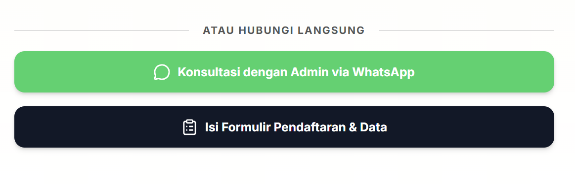 Antarmuka template proyek